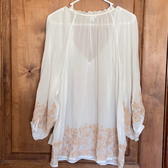 Sundance Dulce De Lethe Floral Embroidered Blouse, Size M. NWOT. - Picture 6 of 6